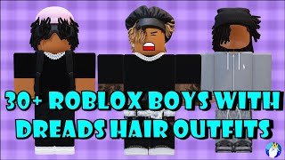 30 Roblox Boys with Dreads Hair Outfits Part 2 [upl. by Nawat]