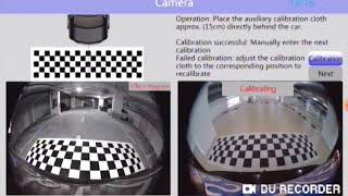 ATOTO ACSC3601 SingleCameraBased Surround View Parking System Image Calibration Instruction [upl. by Havens]