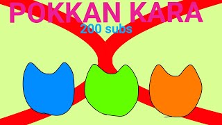 Pokkan kara animation meme 200 SUBS [upl. by Ahcmis]