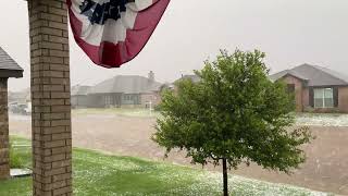 Wolfforth Texas Thunderstorm July 7 2024 [upl. by Huff]