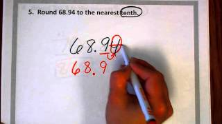 3 5 Rounding Decimals [upl. by Sallie]