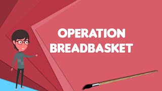 What is Operation Breadbasket Explain Operation Breadbasket Define Operation Breadbasket [upl. by Lehcear444]