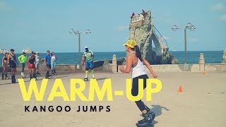 Kangoo JumpsWarm up ideas [upl. by Ecissej]