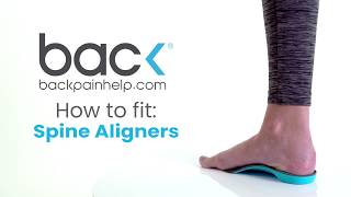 How to use Spine Aligners  BackPainHelpcom [upl. by Robinett]