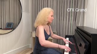 Yamaha CLP 785 CFX piano vs Chopin piano Fantaisie Impromptu Op 66 [upl. by Eniamaj]