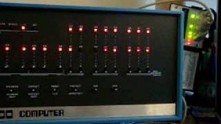 MITS Altair 8800 demonstration [upl. by Bernadette]