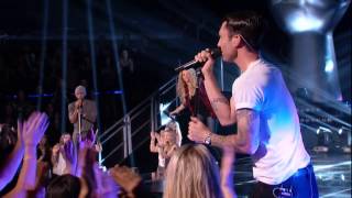 The Voice Coaches Perform SHAKIRA USHER ADAM LEVINE AND BLAKE SHELTON [upl. by Nnyl159]