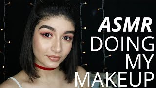 ASMR Doing My Makeup 7  Whispered amp Tapping  Tena ASMR ♡ [upl. by Krug]