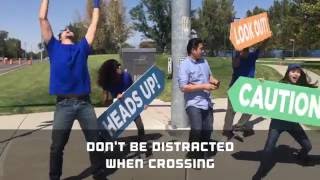 Pedestrians Be alert and avoid distraction [upl. by Naniac221]