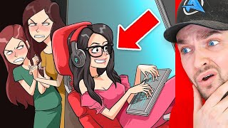 Shes a SECRET Famous GAMER Real Life Story [upl. by Iormina]