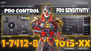 UPDATE 34 🔥BEST SENSITIVITY CODECONTROL SETTINGS BGMIPUBG MOBILE [upl. by Roos]