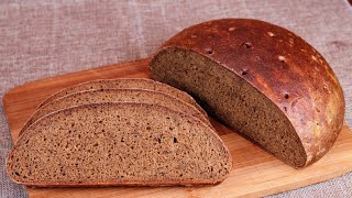 How to Make Belarusian Rye Bread  Perfect Eastern European Rye Boule Recipe [upl. by Stila]