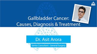 Gall bladder Cancer Its Causes Diagnosis amp Treatment  Dr Asit Arora [upl. by Ernst]