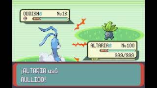 POKEMON EMERALD  ALTARIA  AULLIDO  HOWL [upl. by Hawken]