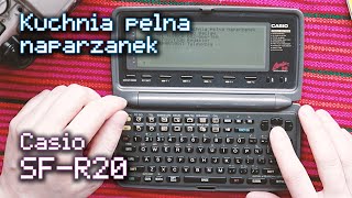 Casio SFR20  quotnotes elektronicznyquot z lat 90 [upl. by Jamnes]