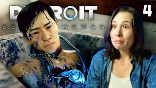 Meeting His quotMonstersquot  Detroit Become Human Gameplay Reaction  Part 4 [upl. by Atla]