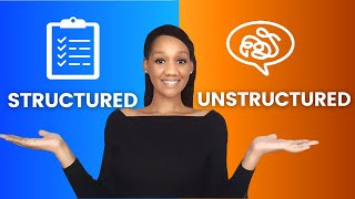 Structured and Unstructured Interviews How to PASS both [upl. by Shipp868]