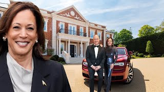 Meet Kamala Harriss Husband 2 Children San Francisco Home Car Collection and Net Worth 2024 [upl. by Epilihp25]