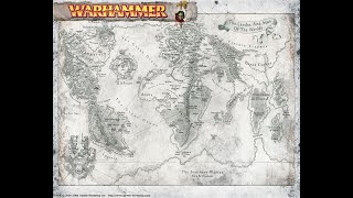 Warhammer fantasy  O mapa do mundo parte 2 [upl. by Bravin322]