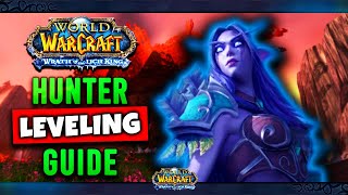 WOTLK Classic Hunter Leveling Guide Talents Tips amp Tricks Rotation Gear [upl. by Aicenad]