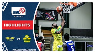 SBL 2021 Highlights  Starwings Basket vs BBC MontheyChablais [upl. by Raquela598]