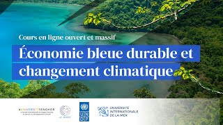 Économie bleue durable et changement climatique [upl. by Ahsuoj]