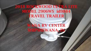 2018 ROCKWOOD ULTRA LITE 2906WS 9884 TRAVEL TRAILER [upl. by O'Doneven381]