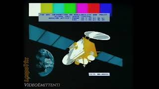 Telecom France testcard infocard trasmessa via satellite Telecom 2A 8° west anno 1997 [upl. by Ahsyas]