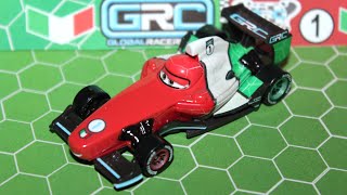 Mattel Disney Cars GRC Francesco Bernoulli Global Racers Cup World Grand Prix Italy 1 2024 [upl. by Ydnar]