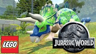 LEGO Jurassic World  HD Dino Hub DLC GamePlay [upl. by Gould]