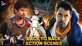 TEN Telugu Movie Back To Back Action Scenes  Chiyaan Vikram  Samantha  Charmi  10 Telugu Movie [upl. by Erodoeht]