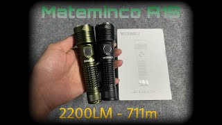 Review Mateminco A1SSFT402200Lm771M và Giveaway tặng đèn pin miễn phí thay lời cảm ơn [upl. by Chaworth416]