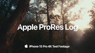 iPhone 15 Pro  ProRes LOG Film Emulation Test Footage [upl. by Lindell711]