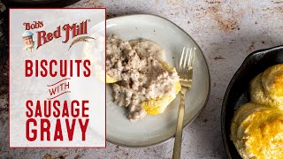 Gluten Free Biscuits and Gravy Southern Style [upl. by Latin448]