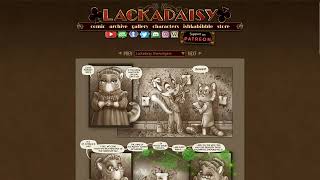 More Comics  Lets Read Lackadaisy 15 [upl. by Irrak]