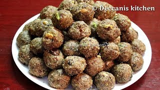 Panjiri ke ladoo recipeWinter special recipes [upl. by Ahsekat]