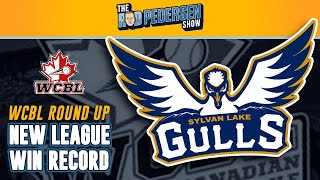 WCBL Round Up Sylvan Lake Gulls Break Regular Season Wins Record [upl. by Casteel]