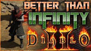 Diablo 2 Resurrected  The NEW BEST MERC WEAPON for FIRE DRUID [upl. by Jedthus61]