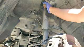 Mazda cx5 rear shock removal and replacement 20132016 [upl. by Aviva]