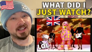 American Reacts to Mr Blobby Music Video 1993  This is Hilarious [upl. by Lougheed986]