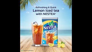 NESTEA ICED TEA LEMON  Refreshing amp Easy to Make [upl. by Hildegarde]