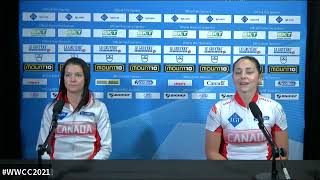 Draw 15 Media  2021 LGT WORLD WOMEN’S CURLING  Einarson CAN vs Muirhead SCO [upl. by Alburg]