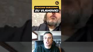 CRUCIANI DURISSIMO SU VLAHOVIC shorts Vlahovic Cruciani Juventus InterJuve [upl. by Llertal]