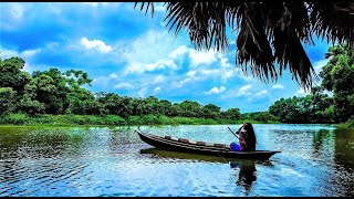 Boat trip  A Breathtaking Journey by Boat on The Lake 4K Video Ultra HD  Walking Tour [upl. by Resarf]