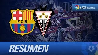 Resumen de FC Barcelona B 12 Albacete Balompié  HD [upl. by Beekman624]