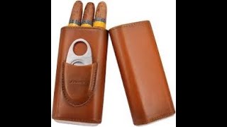 AMANCY Top Quality 3 Finger cigar case [upl. by Brunelle]