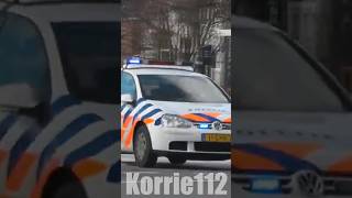 Oude Noodhulp Golf 5 Politie Groningen met spoed naar melding throwbackthursday polizei police [upl. by Agueda]