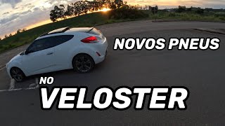 Novos pneus no Veloster [upl. by Ahseym47]