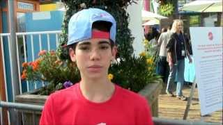 Cameron Boyce shares about the holidays with HTZ [upl. by Bevan]