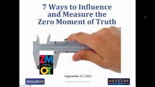 7 Ways to Influence and Measure The Zero Moment of Truth [upl. by Dnalyr917]